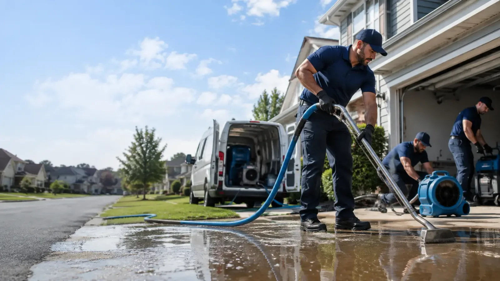 Flood Damage Restoration in Temple Hills, MD